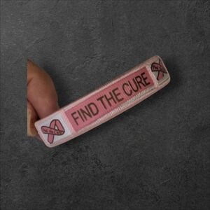 Pink Awareness Bracelet Silicone Jewelry